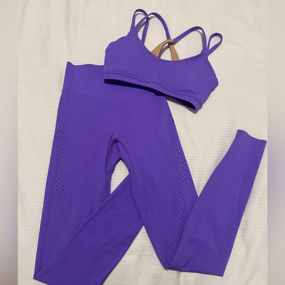 Buffbunny collection - electric purple workout set - Picture 4 of 5